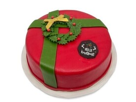 Kerst taart groot